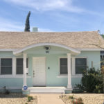 Light Blue House in Garfield Neighborhood