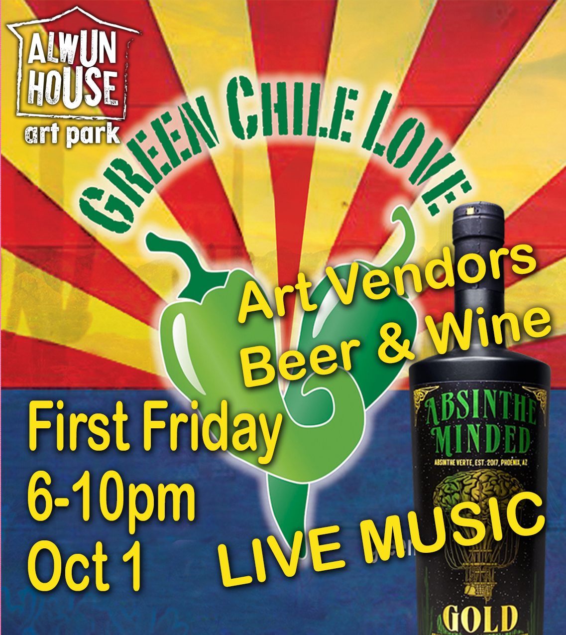 October First Friday at Alwun House Art Park