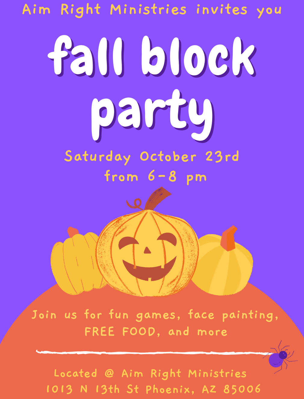 Fall Block Party – 10/23