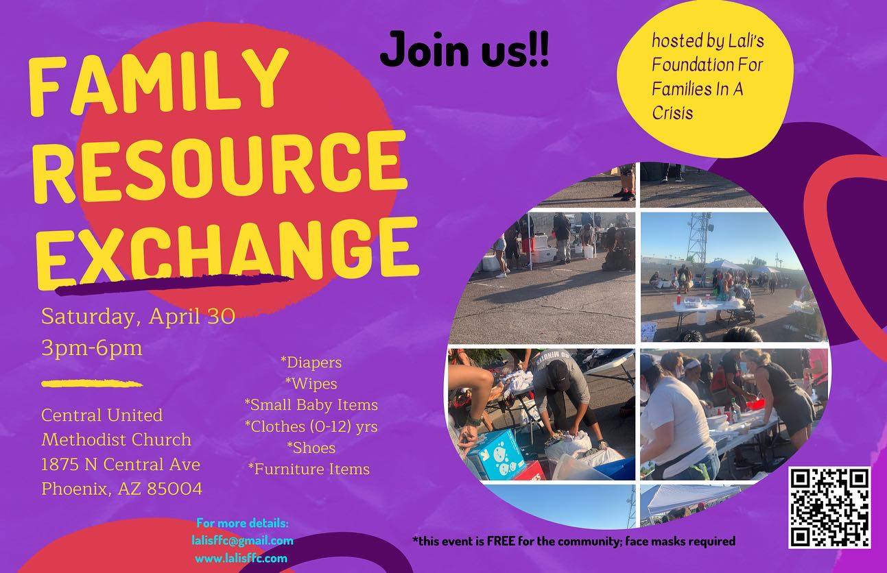 Family Resource Exchange April 30th 3-6pm